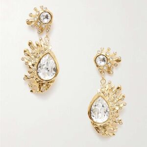 Oscar de la Renta Pear-Shaped Cactus Earrings